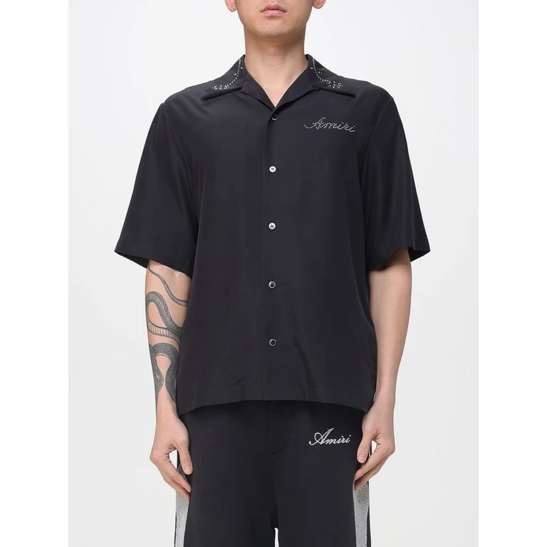 Shirt Men color Black (AMTOSH1013BLACK)