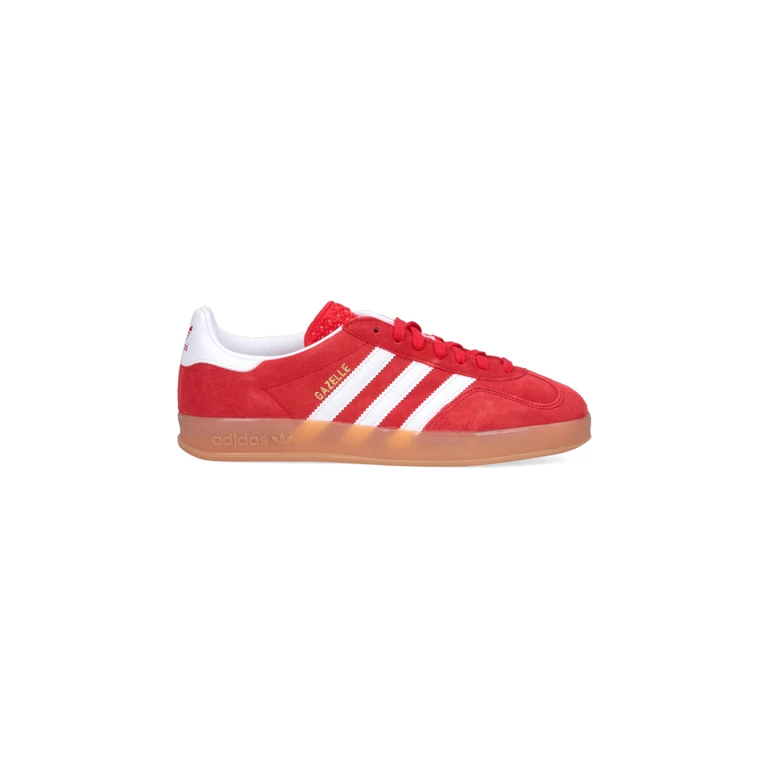 Sneakers Red Calf Leather - Men