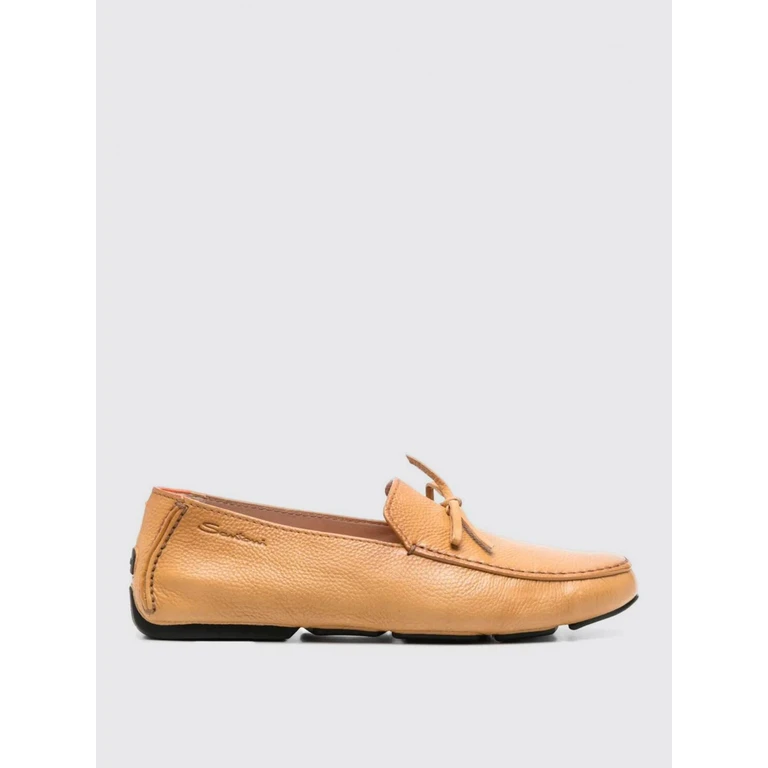 SANTONI Loafers Men color Orange (MGDR18743SMASHASC16)