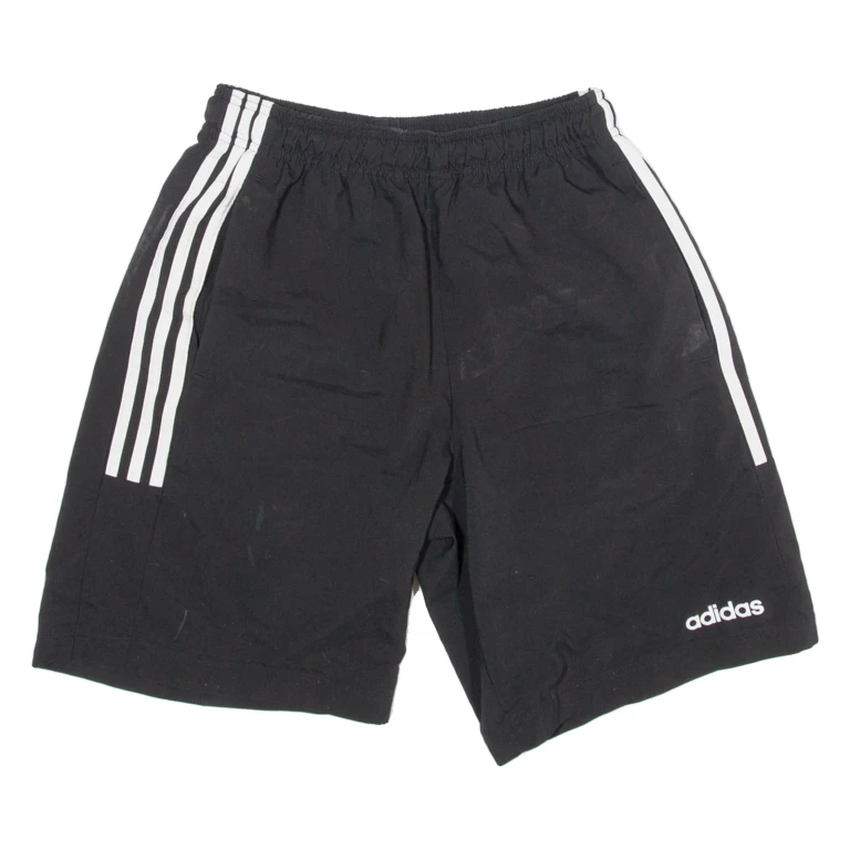 ADIDAS Mesh Lined Mens Swimming Shorts Black S W26