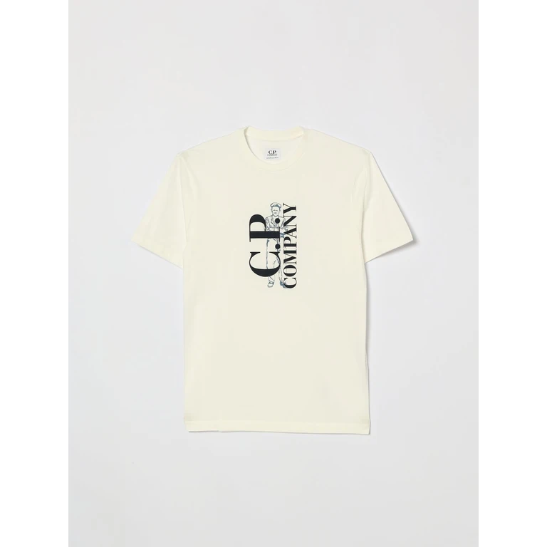 C. P. COMPANY T-Shirt Kids color White (CUM00VLAA1710135)