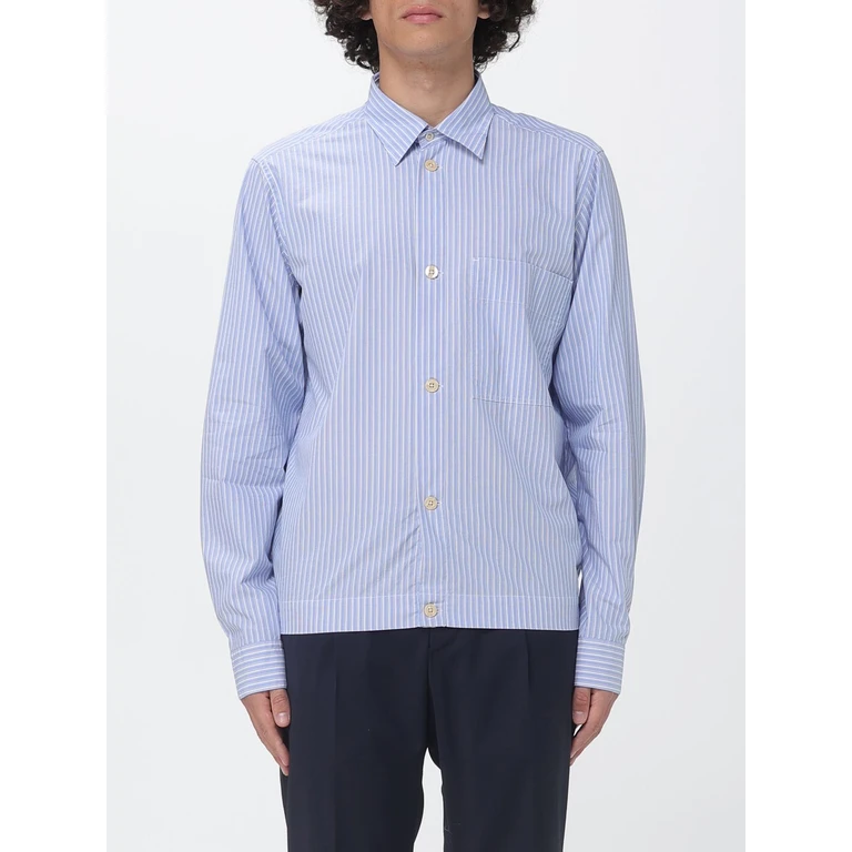 Striped Cotton Casual Shirt (RZIN8PRB1)
