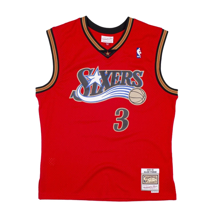 Men's NBA Reload Swingman Jersey 76Ers 1999 Allen Iverson