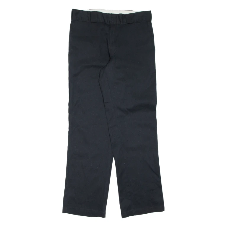 DICKIES Chino Mens Trousers Black Regular Straight W30 L30