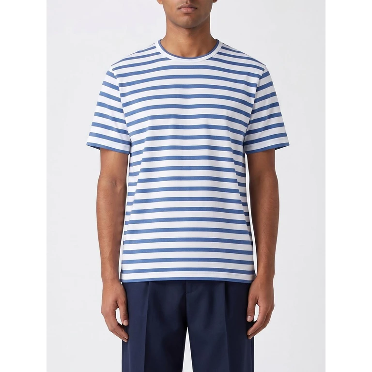 T-Shirt Men color White (WQT014051WHITEBLUE)