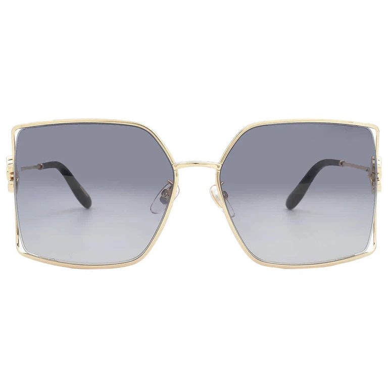 Chopard Grey Gradient Square Ladies Sunglasses SCHG68S 0300 62