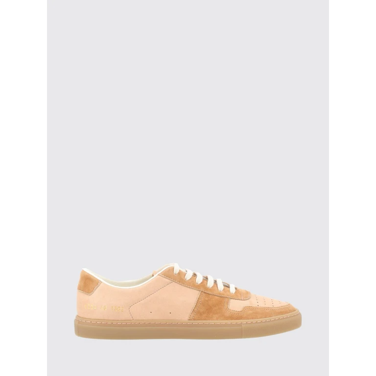 Two-Tone Nappa and Suede Low-Top Sneakers (62241302)