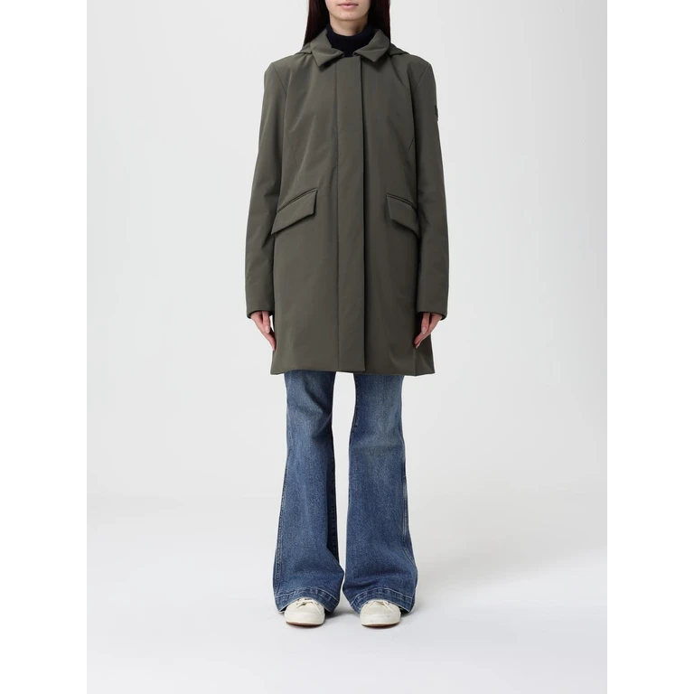 Coat Woman color Green (PED542201181892689)