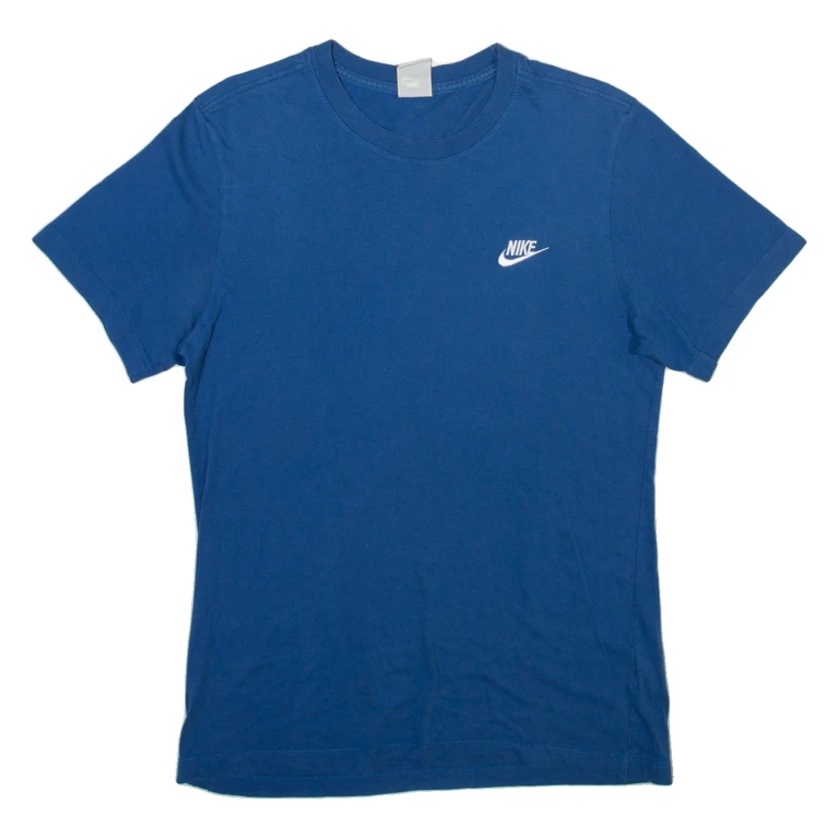 NIKE Mens T-Shirt Blue S