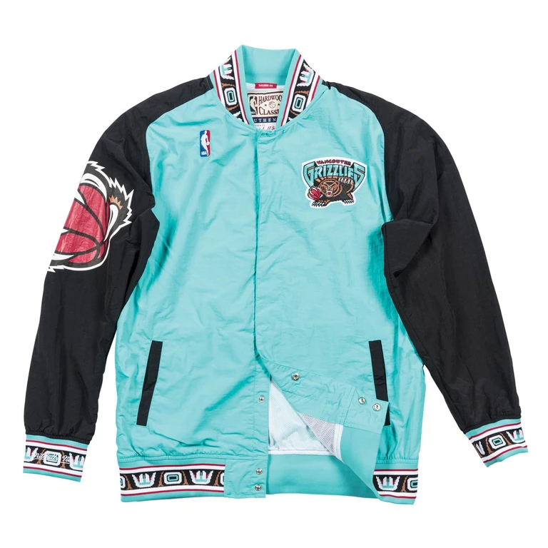Men's NBA Authentic Warm Up Jacket - Vancouver Grizzlies 95-96