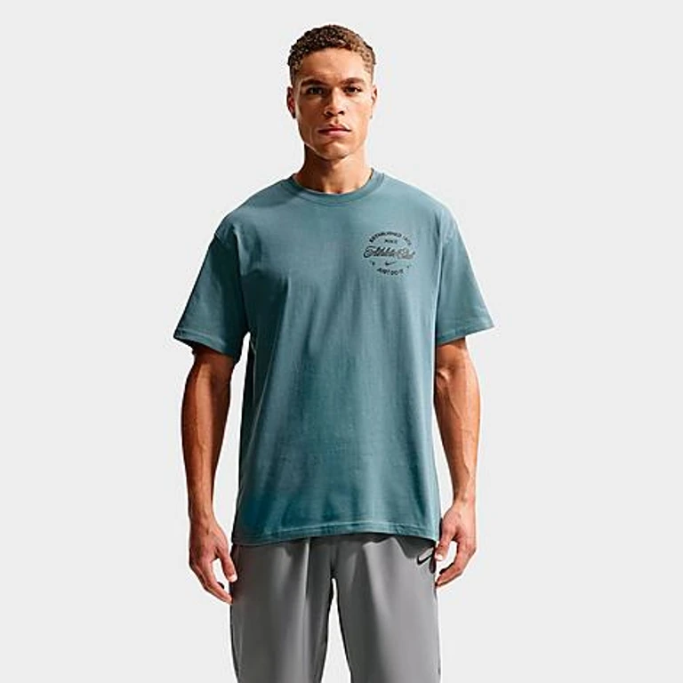 Men's N. A.C. Grit Graphic T-Shirt in Mineral Slate/Steam Size: Small