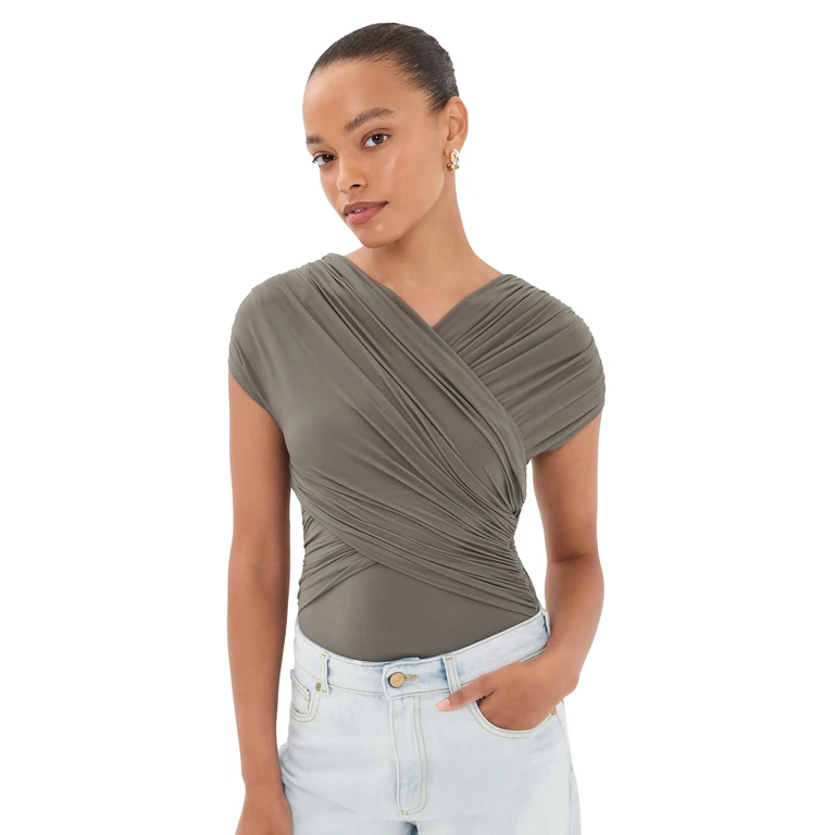 Sidney Bodysuit Khaki 38