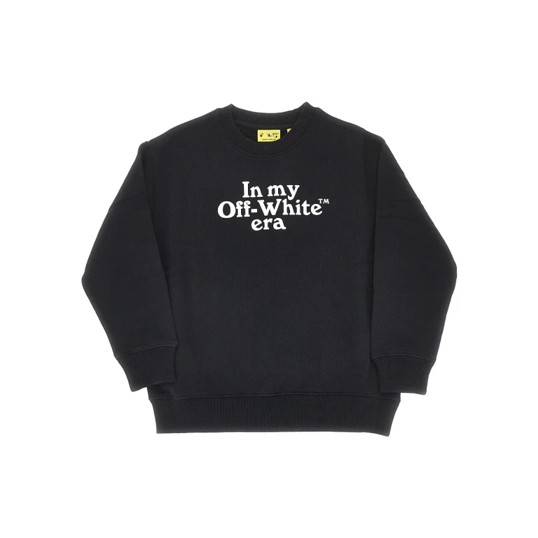 OFF WHITE Multilogo print crewneck sweatshirt Kids 8Y