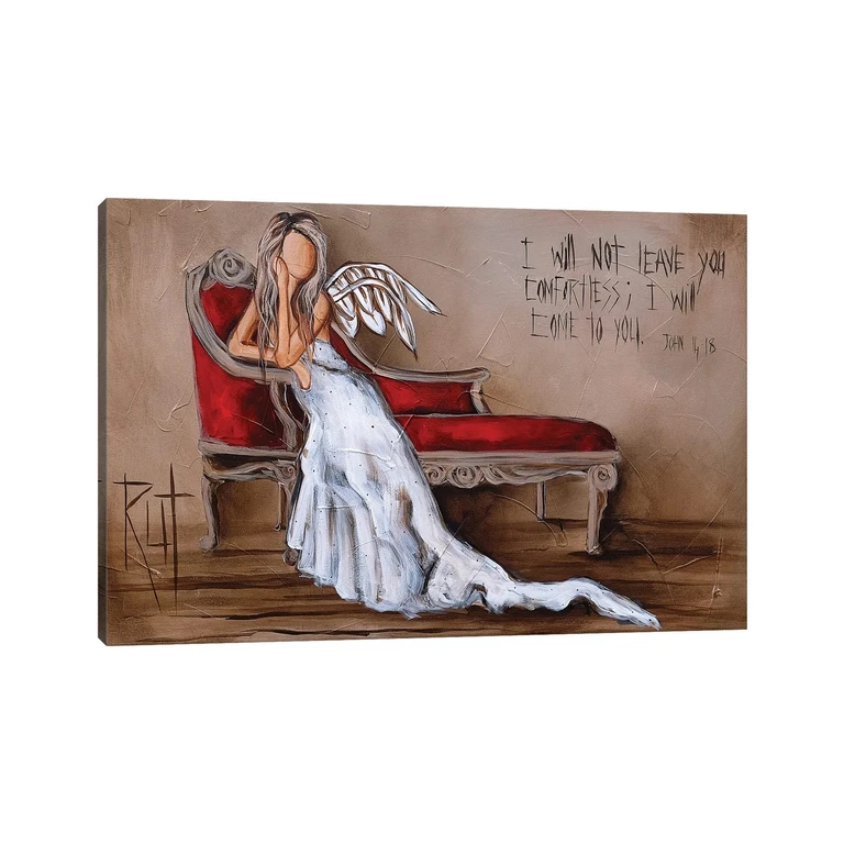 John 4:18 by Ruth's Angels - Canvas Gallery Wrap