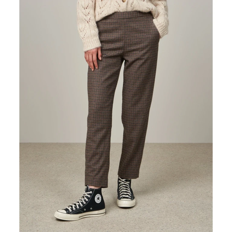 Pants Pixel Bapm609 01-Brown-Black - 01 BROWN & BLACK / 3-L