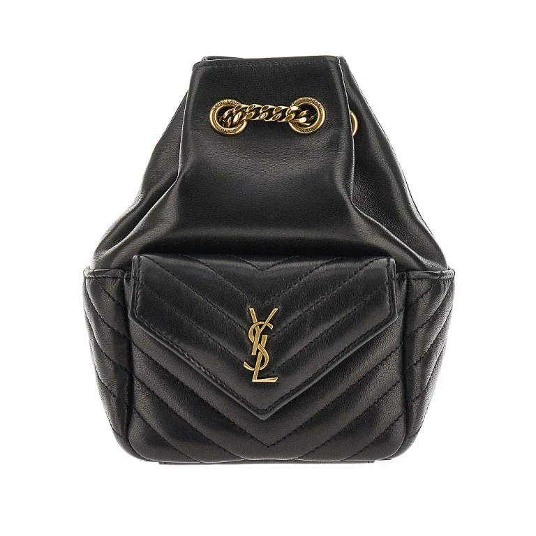 Bolsa saco mini Joe Saint Laurent em pele napa