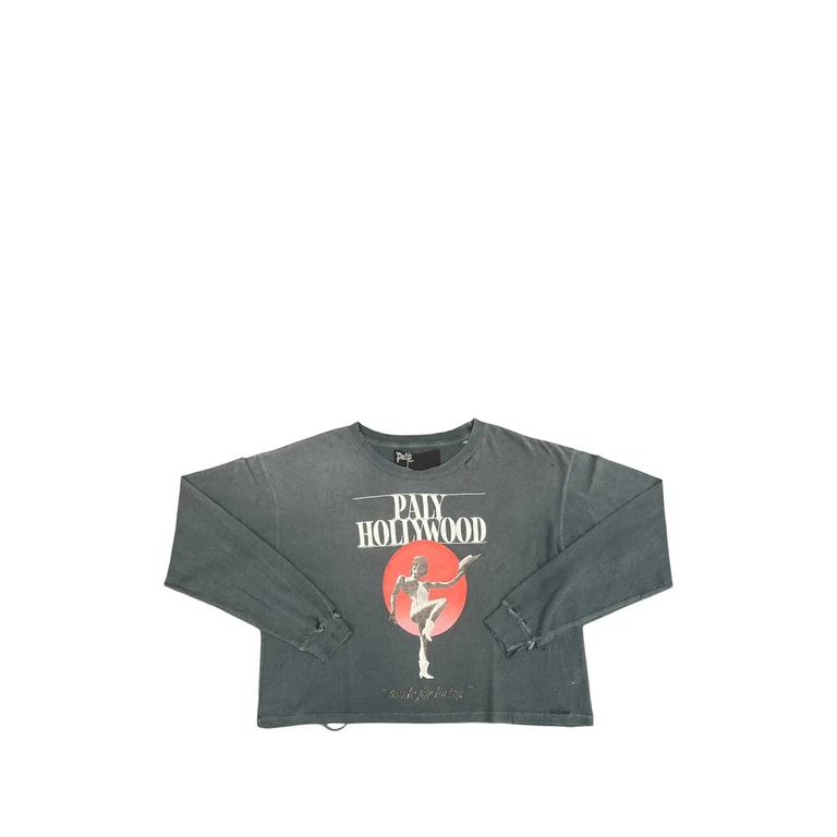 Paly Hollywood Myra Distressed Graphic-print T-shirt