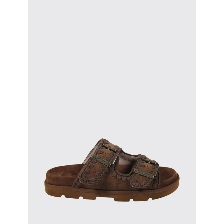 Heeled Sandal Woman color Brown (SW631000ANUTBR)