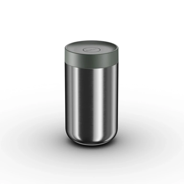 Nommie Stainless Steel 25oz Food Container, Steel