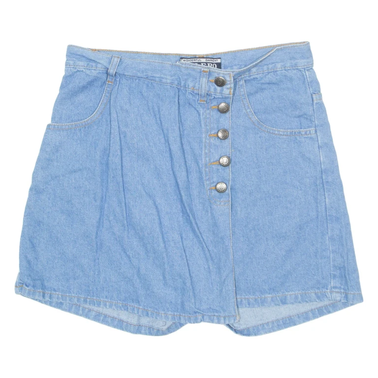BOLERO Womens Denim Shorts Blue M W29