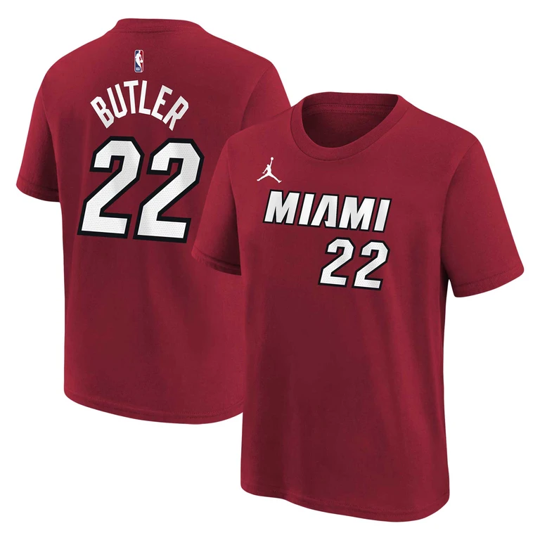 Youth NBA Heat '22 Butler' N & N Statement T-Shirt T-Shirts