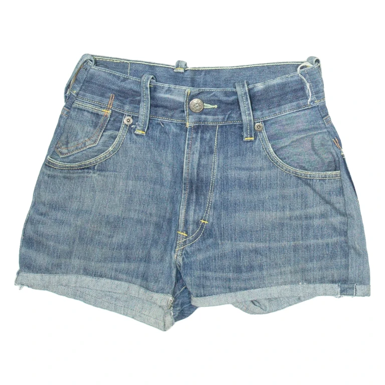 LEVI'S Womens Denim Shorts Blue S W28
