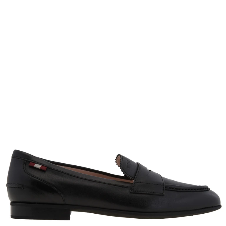 Dielle Lambskin Penny Loafers, Brand Size 35 ( US Size 4.5 )