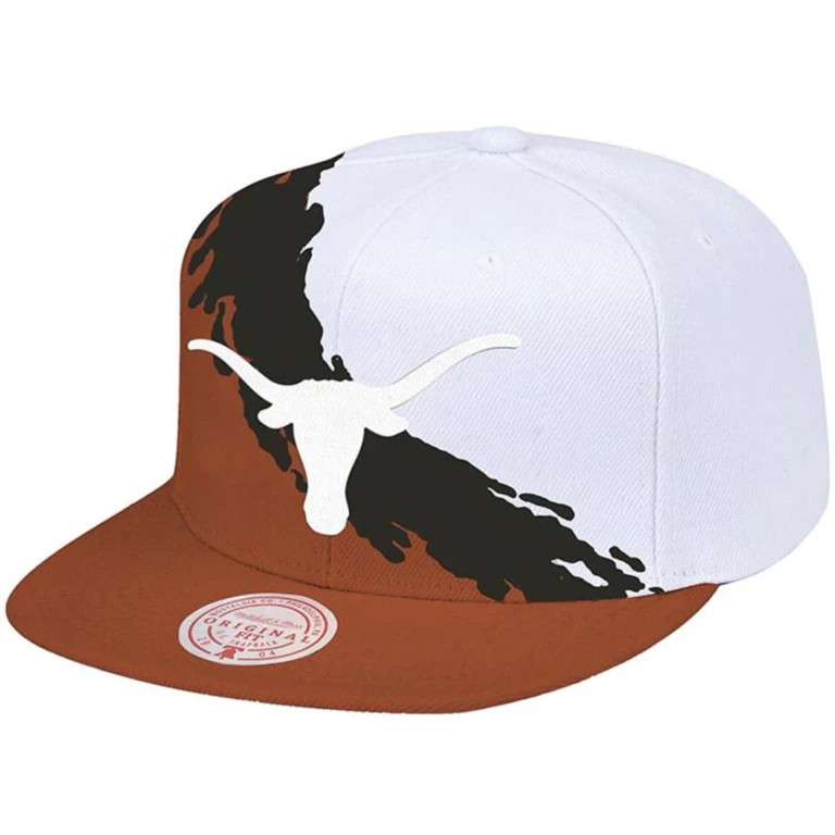 Men's Ncaa Paintbrush Snapback Austin Snapback Caps