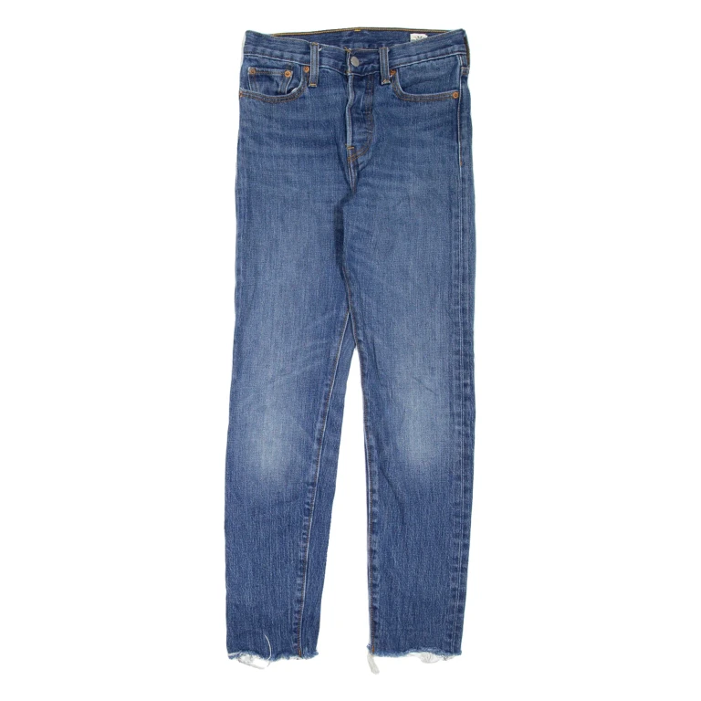 LEVI'S Womens Jeans Blue Slim Skinny Stone Wash W25 L27