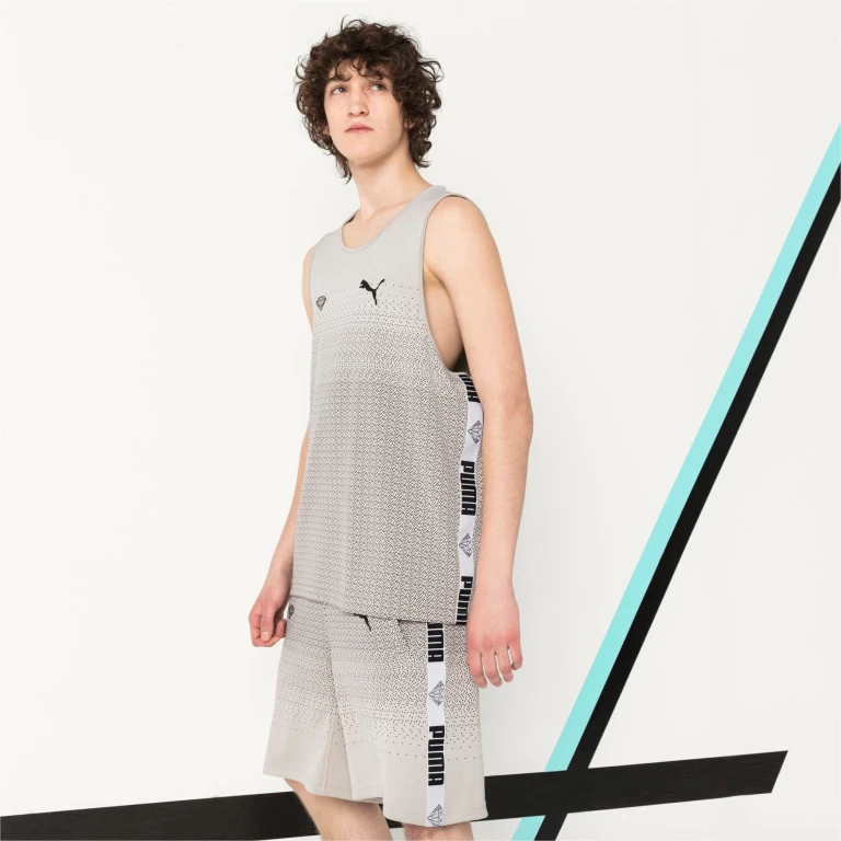 Men's X Diamond Tank Tank Tops