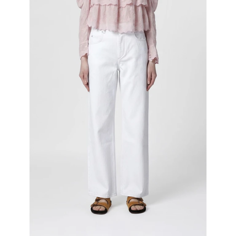 Jeans Woman color White (PA0636FAD1H04I20WH)