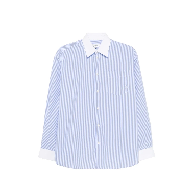 Sporty & Rich Striped Cotton Shirt (SI019710302ST)