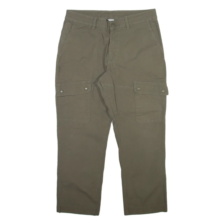COLUMBIA Womens Trousers Grey Relaxed Straight W32 L26