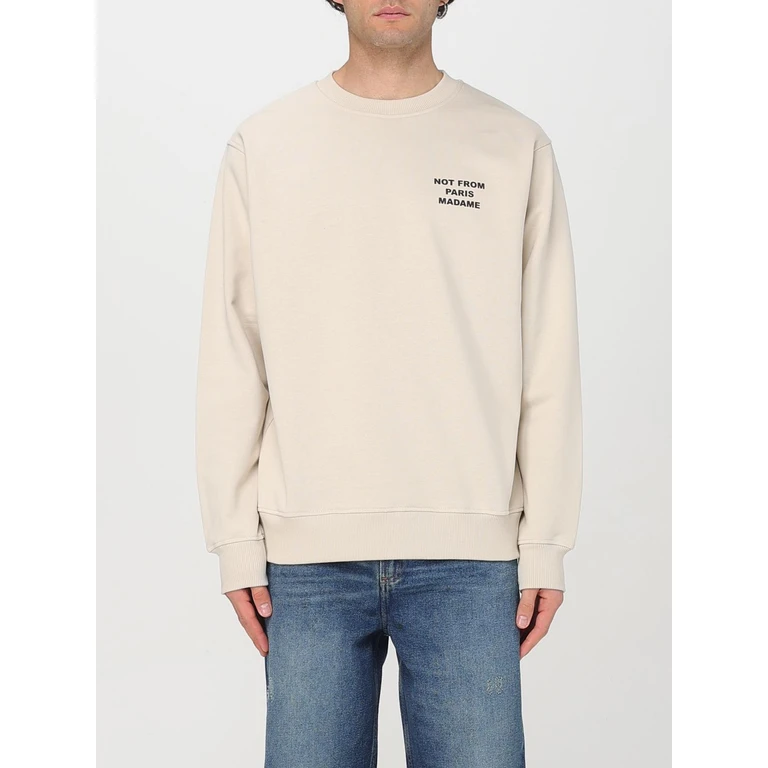 DRÔLE DE MONSIEUR Sweatshirt Men color Beige (SW149CO127MT)