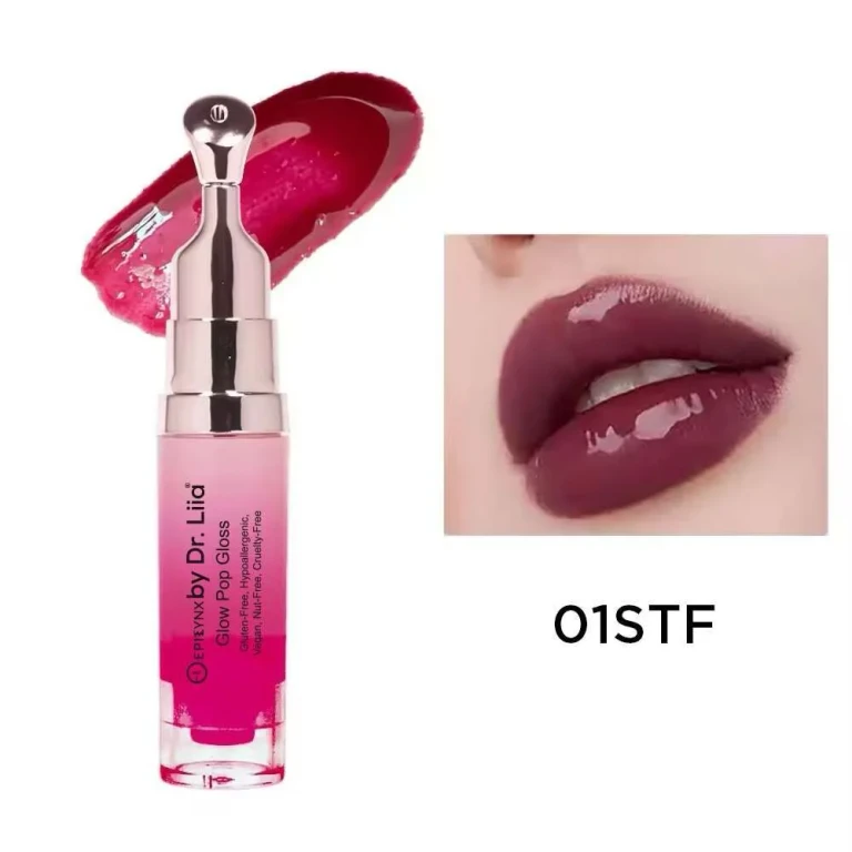 Glow Pop Gloss & Lip Treatment - Radiant Shine & pH Color-Shift