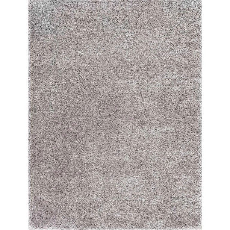 Lunaro Gray Subtle Wavy Abstract Modern Minimalist Polyester Machine Woven Area Rug - Clearance