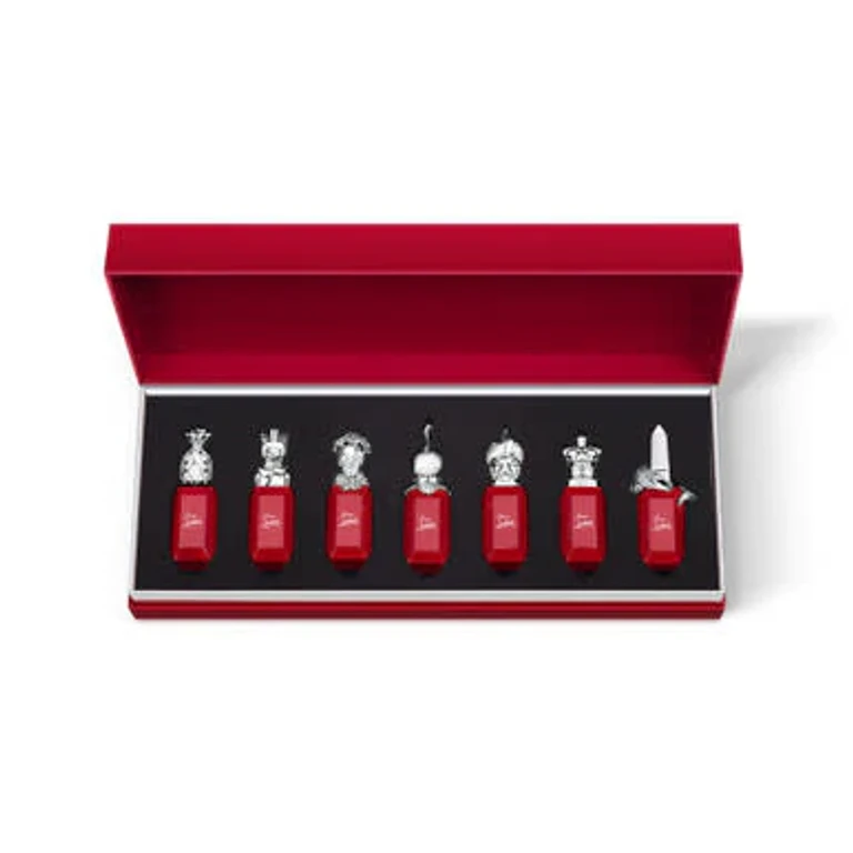7 * 9 Ml Eau De Parfum Mini Set: Loubifunk + Loubidoo + Loubikiss + Loubirouge + Loubiraj + Loubicrown + Loubicroc