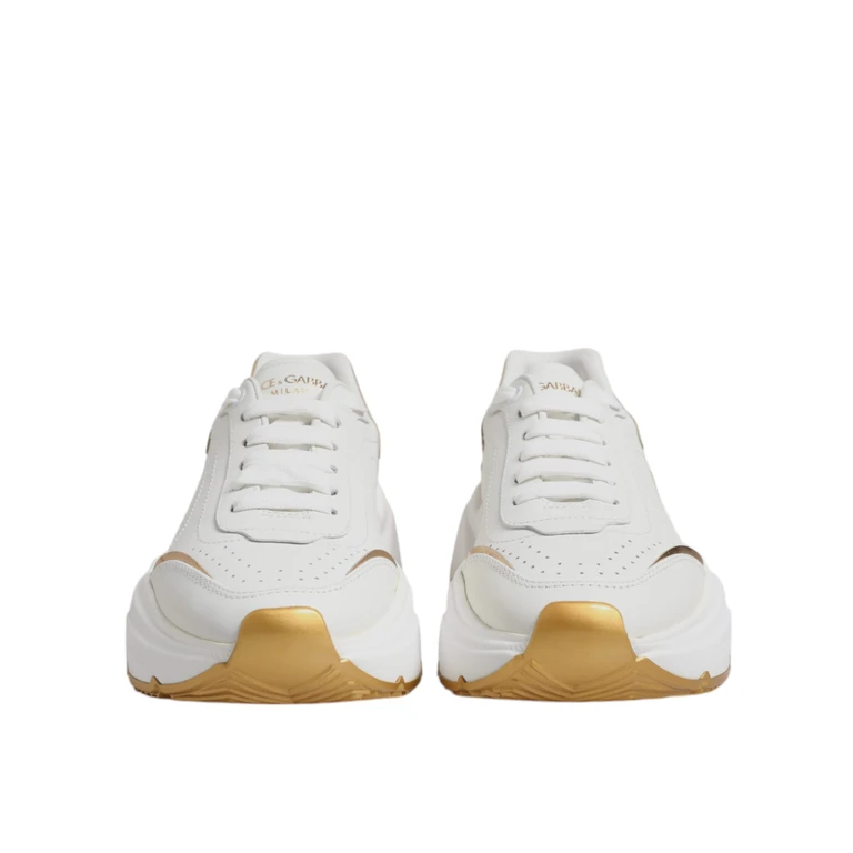 White Gold Daymaster Low Top Sneakers Shoes Pl+pu+83lf - Women