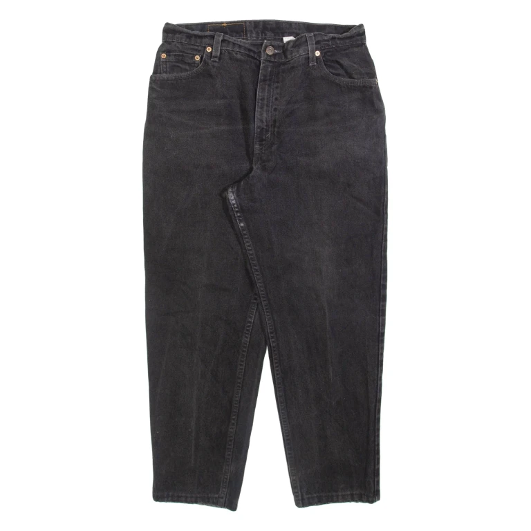 LEVI'S 550 Womens Jeans Grey Relaxed Tapered 90s W32 L28