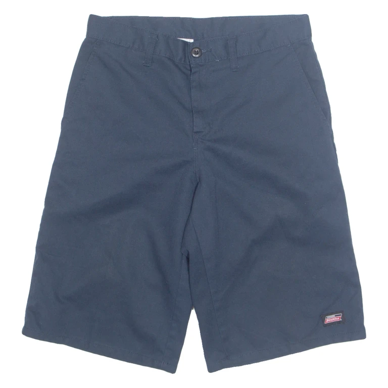 DICKIES Mens Workwear Shorts Blue S W30