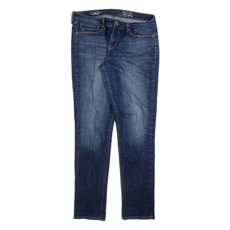 LEVI'S Demi Curve Womens Jeans Blue Slim Skinny W31 L32
