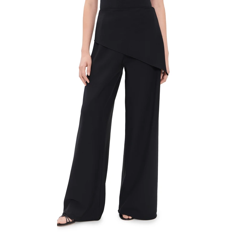 La Ligne Wrap Skirt Colby Pants Black L