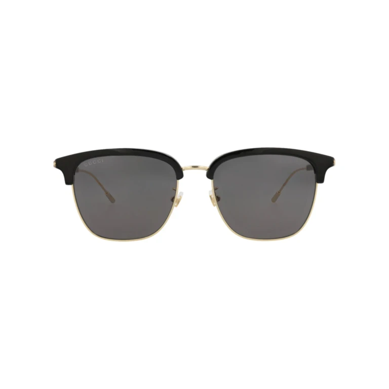 Round-Frame Recycled Acetate Sunglasses