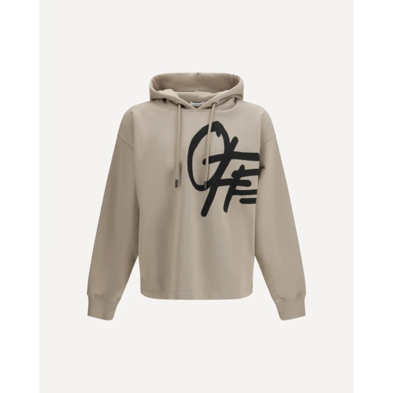 OFF-WHITE Spray Logo Skate Hoodie Male XL