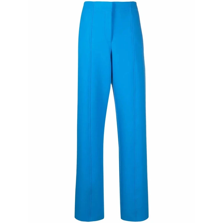 Ferragamo High-Waisted Straight-Leg Trousers
