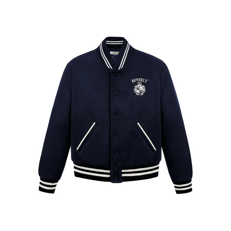 Sporty & Rich Bomber - Bleu Foncé (OW0076425BLDKNAV)