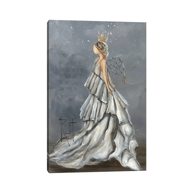 Don't Be Overwhelmed by Ruth's Angels - Canvas Gallery Wrap