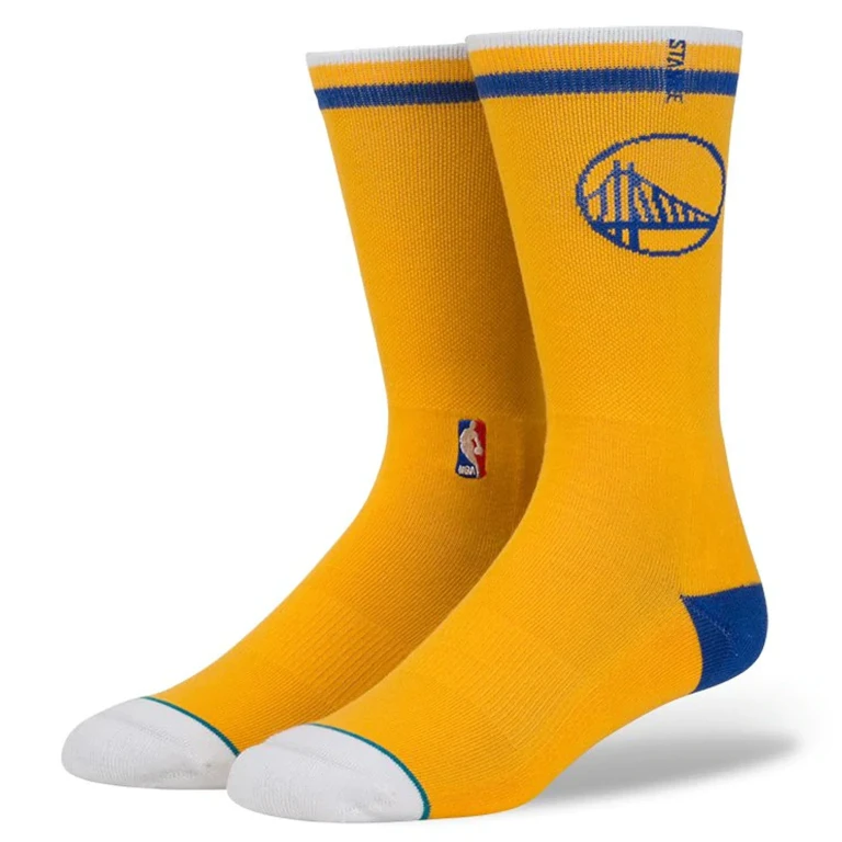 Men's NBA Golden State Warriors Arena Logo Socks