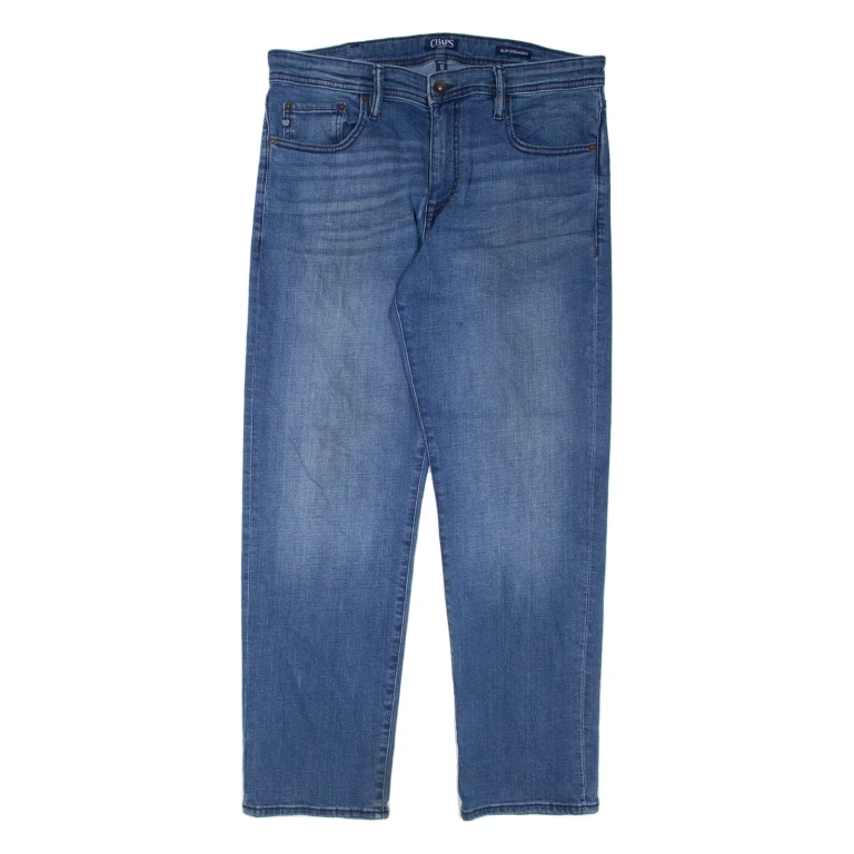 CHAPS Mens Jeans Blue Regular Straight W34 L30