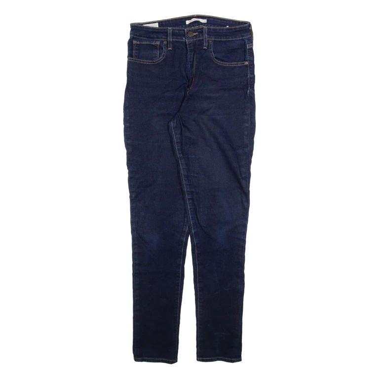 LEVI'S 721 Big E Womens Jeans Blue Slim Skinny W30 L30